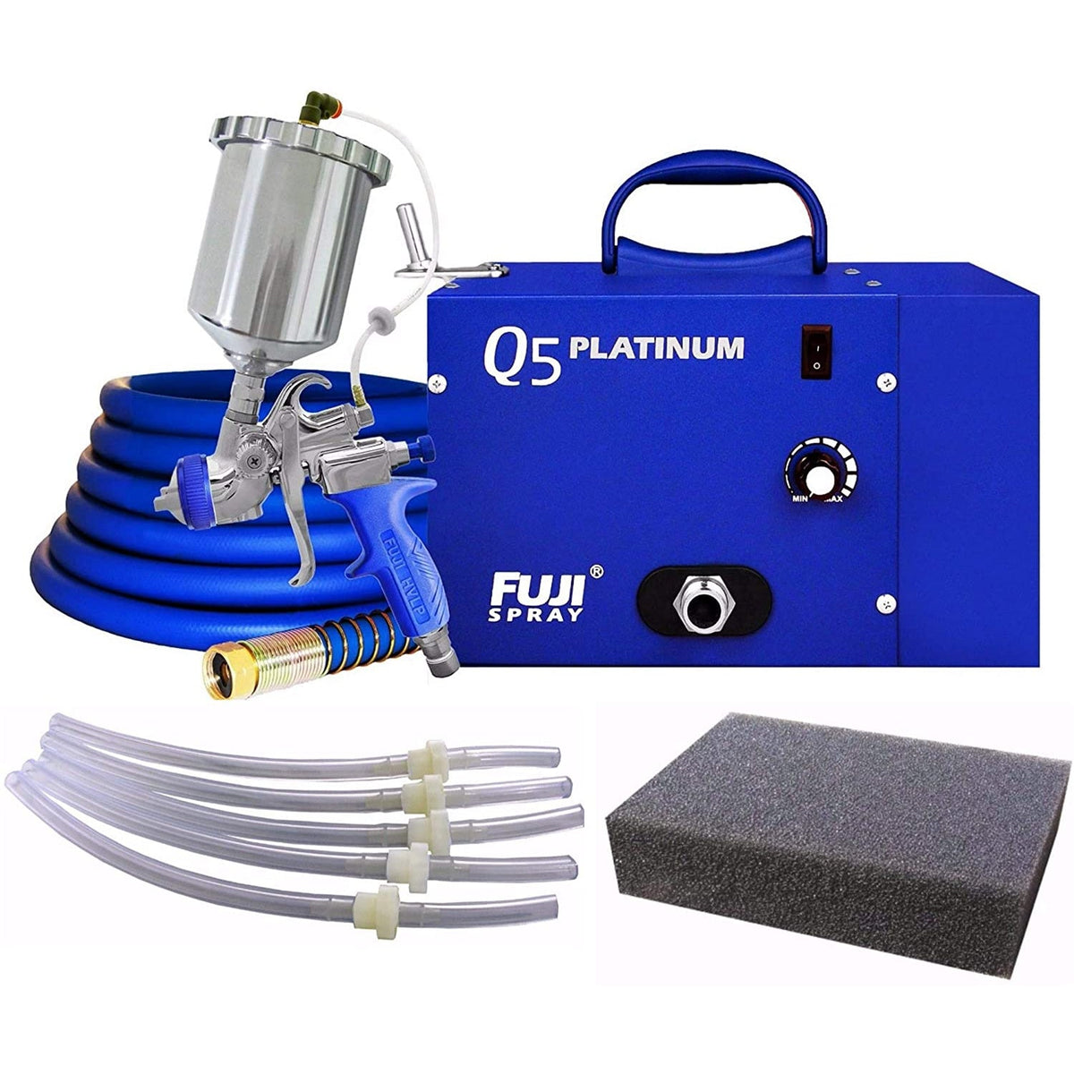 Fuji Q5 Platinum Model Quiet HVLP Spray System With T75 Gun 4-Pack Bundle - The Paint People