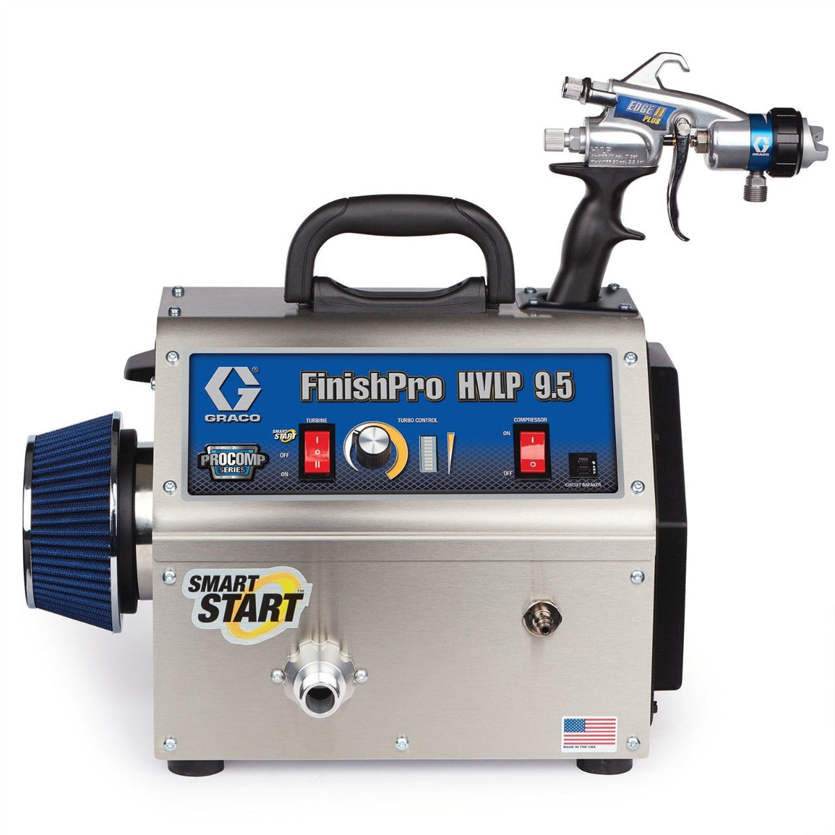 Graco FinishPro HVLP 9.5 ProComp Series Sprayer 17N269 - The Paint People