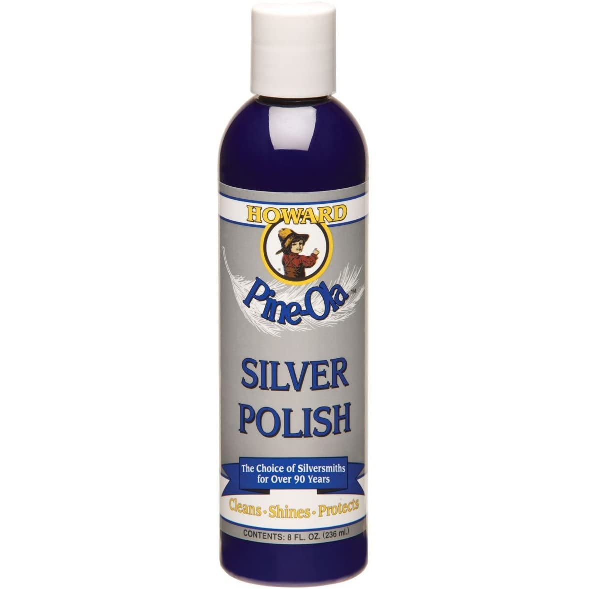 Howard SP0008 Pine-Ola Silver Polish, 8-Ounce - The Paint People
