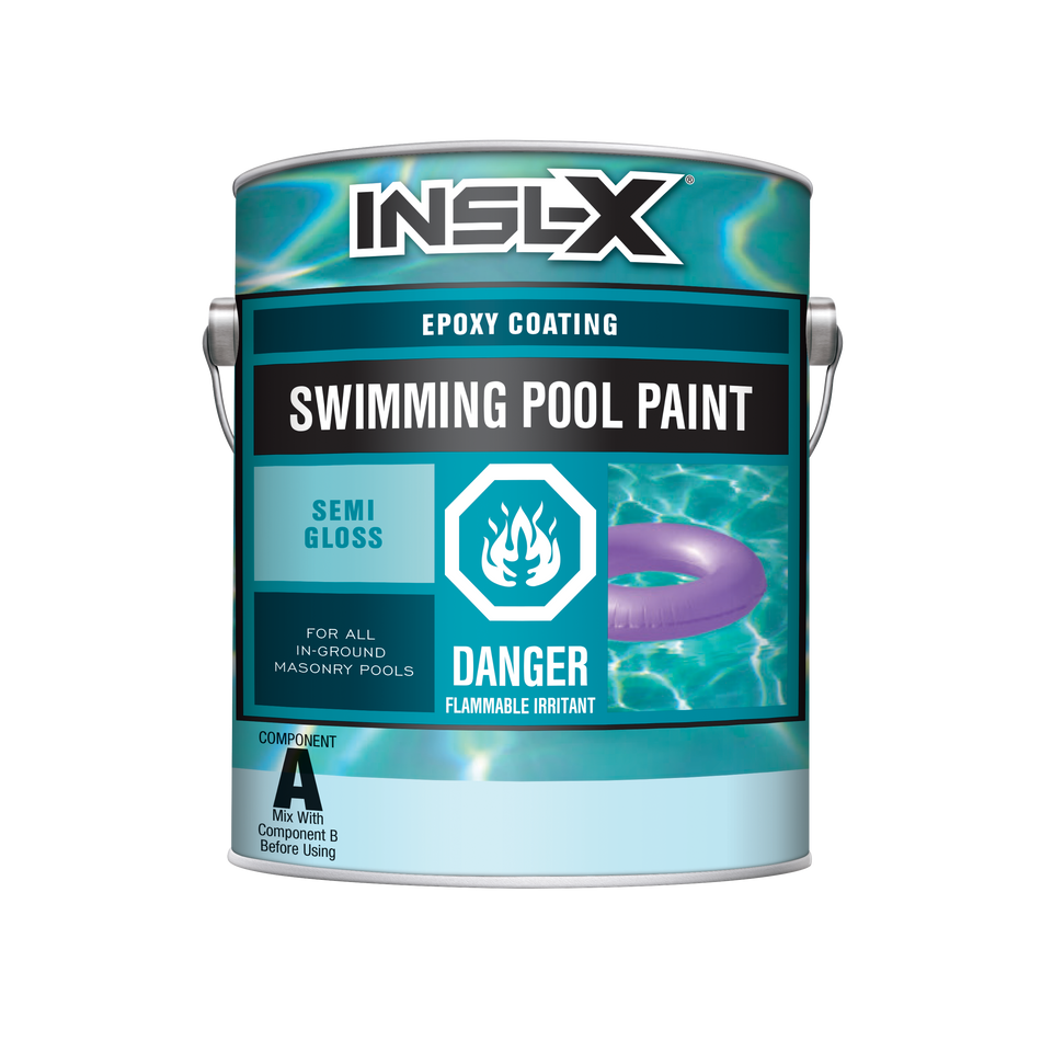 INSL-X Epoxy Swimming Pool Paint - IG Semi-Gloss Finish 2 Gal Kit - The Paint People