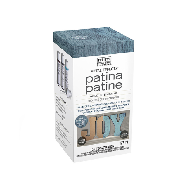 Modern Masters Metal Effects, Reactive Metallic Paint, Oxidizing Finish Kit, 2oz - The Paint People