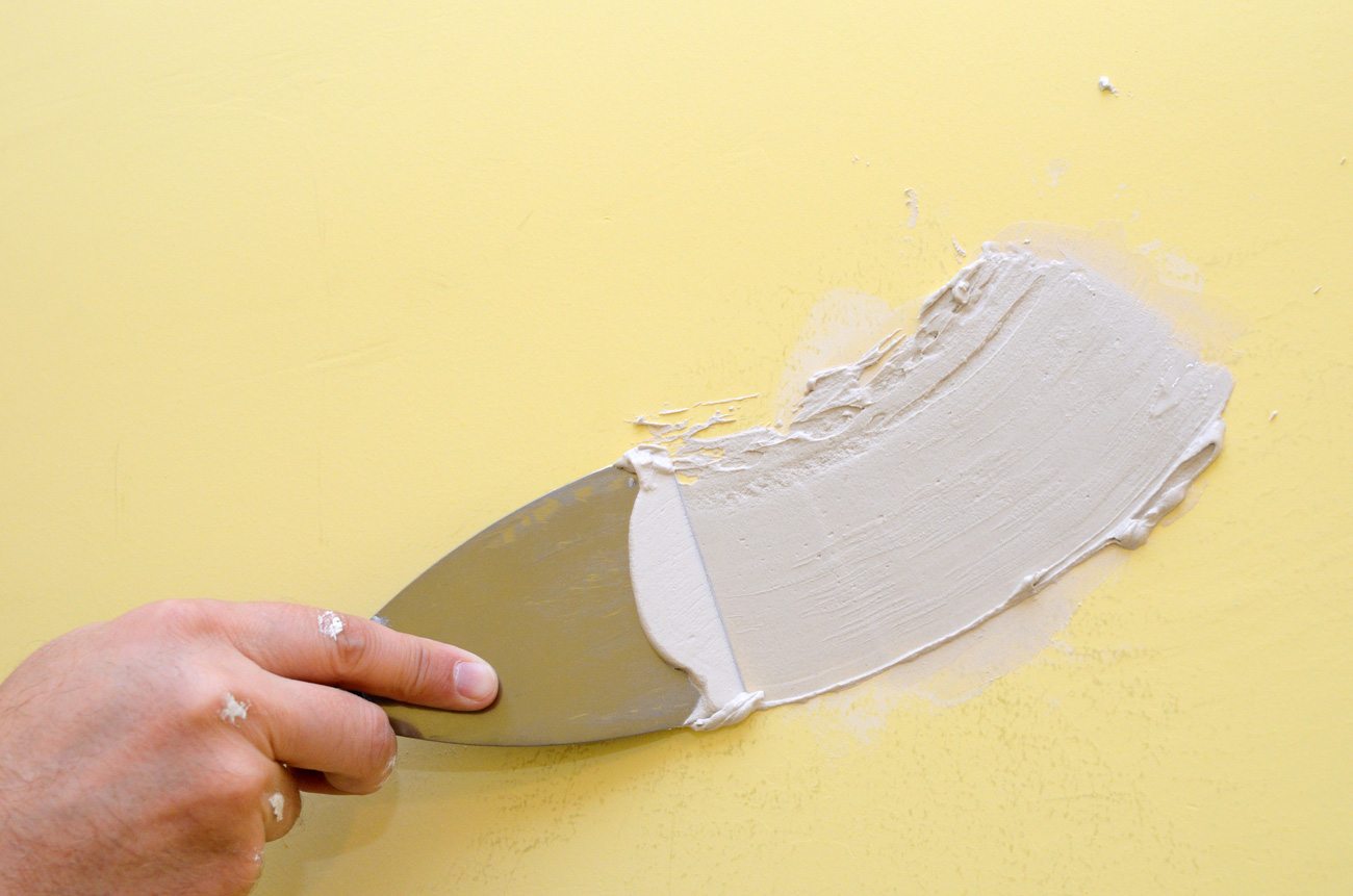 Spackle can be the cause of blistering