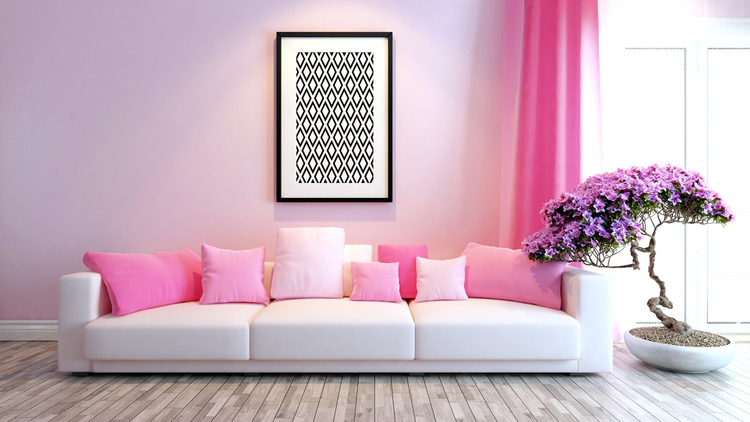 pink home decor        <h3 class=