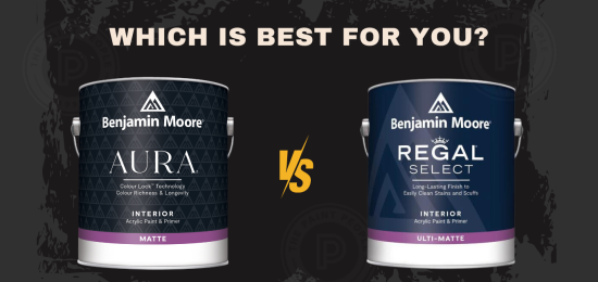 Comparing Benjamin Moore Aura Versus Regal Select Interior Paint